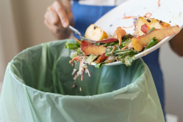 Food waste desktop Slide background