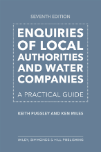 Enquiries of Local Authorities and Water Companies